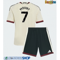 Maglie da calcio Manchester United Mason Mount #7 Terza Maglia Bambino 2026-27 Manica Corta + Pantaloni corti)